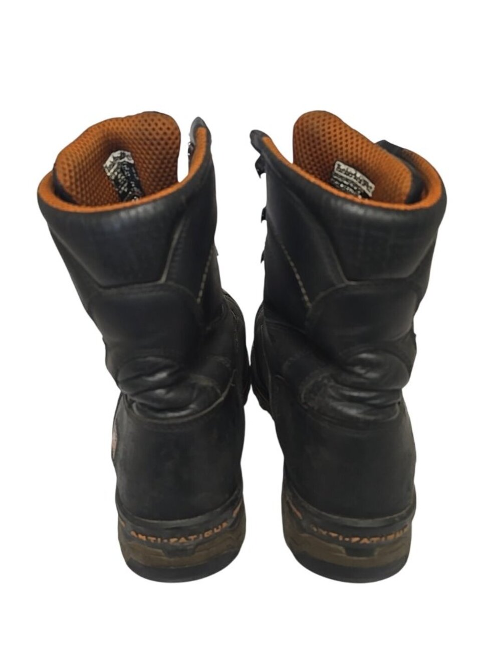 Timberland PRO Men's 8" Boondock Waterproof Work Boots Black 89645 Size 13W - Picture 3 of 7
